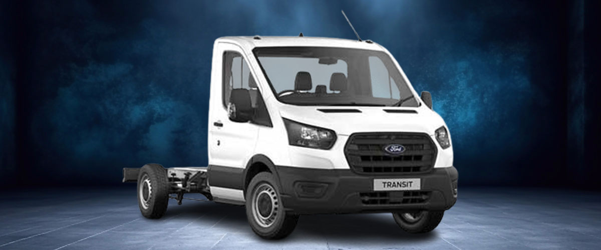 zu sehen: Ford Transit Fahrgestell