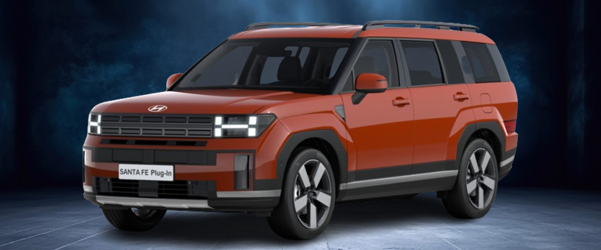 zu sehen: rot Hyundai Santa Fe