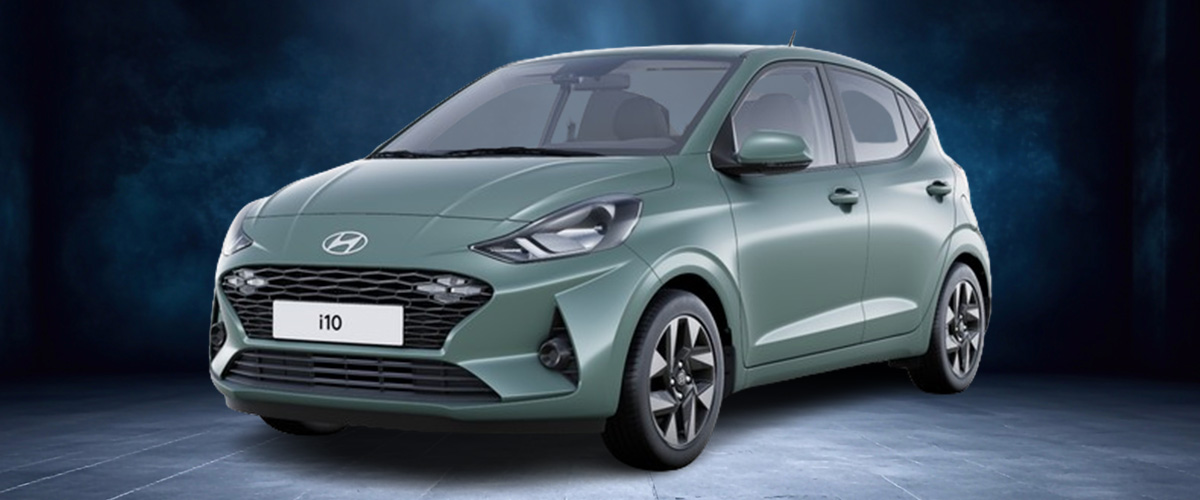 zu sehen:grün Hyundai I10